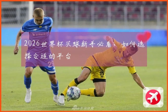 2026世界杯买球新手必看，如何选择合适的平台